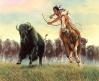 Le troupeau de bisons en miniatures par Atlantic au 1/76e