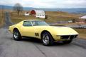 La Chevrolet Corvette jaune de 1968 en miniature par Solido au 1/43e