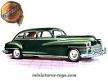 La Chrysler Windsor 1948 verte en miniature Solido au 1/43e