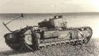 Le char canadien Churchill MkIII à Dieppe en 1942 miniature de Corgi au 1/50e