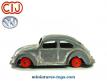 La Coccinelle Volkswagen ovale 1954 en miniature de CIJ au 1/43e incomplète