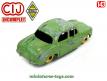 La Renault Dauphine modèle 1956 verte miniature de CIJ au 1/45e incomplète