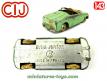 Le cabriolet Panhard Dyna Junior miniature par CIJ au 1/43e