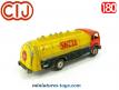 Le camion Renault R 4080 citerne Shell miniature mécanique de CIJ au 1/80e