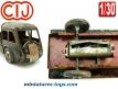 Le camion Renault ADTD 120 cv miniature de Cij France au 1/30e incomplet