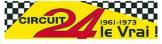 Lot de 3 barrières blanches pour circuits routiers de la marque Circuit 24