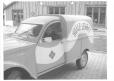 La 2cv Citroën AZU 1955 Huile Lesieur en miniature de Norev au 1/43e