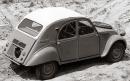 La 2cv AZ 4x4 Sahara Citroën 1961 en miniature par Norev au 1/43e