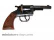 Un joli revolver jouet en métal de type Colt Western Oregon...