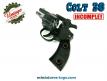 Un pistolet jouet de type Colt 38 FBI Federal en métal des années 1970