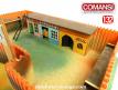 Le fort Kansas miniature en isorel et bois de Comansi Cow-boys