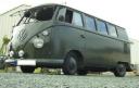 Le Combi Volkswagen militaire en miniature de Solido au 1/43e incomplet