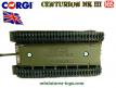 Le char anglais Centurion MK III en miniature de Corgi Toys au 1/65e