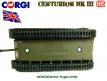 Le char anglais Centurion MK III en miniature de Corgi Toys au 1/65e