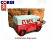 Le fourgon Citroën type H Evian en miniature de Corgi au 1/64e