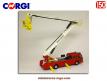 Le camion Dennis a nacelle Simon Snorkel en miniature de Corgi au 1/50e
