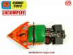 Le camion Mercedes Unimog 406 chasse neige en miniature par Corgi au 1/50e