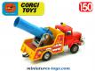 Le camion Berliet GLR 8 canon humain miniature de Corgi au 1/50e incomplet