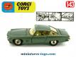 La Chrysler Ghia L6 4 verte en miniature par Corgi Toys au 1/43e incomplète