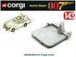 Le toit ouvrant de l'Aston Martin James bond 007 par Corgi Toys au 1/43e