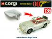 Le toit ouvrant de l'Aston Martin James bond 007 par Corgi Toys au 1/36e