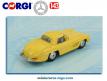 Le roadster Mercedes 300 SL jaune en miniature de Corgi au 1/43e