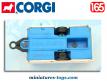 La caravane blanche en miniature Corgi Junior 3 inches au 1/65e 