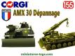 L'AMX 30 dépanneur de l'armée française en miniature par Corgi au 1/55e