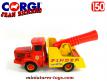 Le Berliet GLR 8 femme canon du cirque Pinder miniature par Corgi au 1/50e