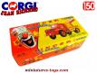 Le Berliet GLR 8 femme canon du cirque Pinder miniature par Corgi au 1/50e