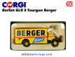 Le camion Berliet GLR 8 fourgon Berger miniature de Corgi Héritage au 1/50e