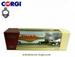 Le Berliet GLR 8 semi remorque Amora en miniature Corgi Héritage au 1/50e