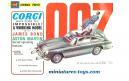 La DB5 Aston Martin de James Bond en miniature Corgi au 1/36e incomplète