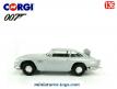 La DB5 Aston Martin de James Bond en miniature par Corgi au 1/36e