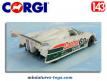La Jaguar XJR9 Turbos Castrol en miniature par Corgi au 1/43e