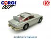 La DB5 Aston Martin de James Bond en miniature Corgi au 1/36e incomplète