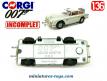 La DB5 Aston Martin de James Bond en miniature Corgi au 1/36e incomplète