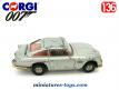 La DB5 Aston Martin de James Bond en miniature Corgi au 1/36e incomplète