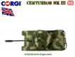 Le char anglais Centurion MK III en miniature de Corgi Toys au 1/65e