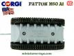 Le char américain Patton M60 A1 miniature de Corgi Toys au 1/65e
