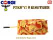 Le char allemand PzKw VI B Kingtiger en miniature de Corgi Toys au 1/65e