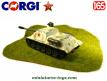 Le char russe SU100 en miniature de Corgi Toys au 1/65e incomplet