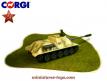 Le char russe SU100 miniature de Corgi Toys au 1/65e