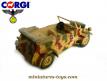 La Volkswagen Kubelwagen type 82 miniature de Corgi au 1/48e