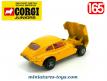 La Jaguar type E V12 jaune en miniature par Corgi Junior au 1/65e