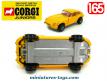 La Jaguar type E V12 jaune en miniature par Corgi Junior au 1/65e