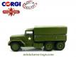 Le camion militaire International 6x6 de Corgi Major Toys England au 1/50e