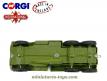 Le camion militaire International 6x6 de Corgi Major Toys England au 1/50e