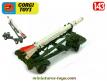 Le porte missile Corporal de Corgi-Toys England en miniature au 1/43e