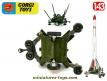 La plateforme du missile Corporal de Corgi-Toys England en miniature au 1/43e